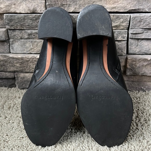 Franco Sarto Black Ankle Boots Booties 8.5 - Picture 11 of 15
